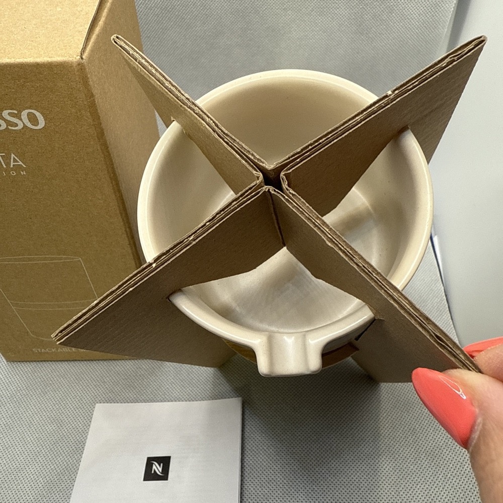 NIB Nespresso Stackable Serving Set - Barista Collection Open Box - Picture 2 of 4
